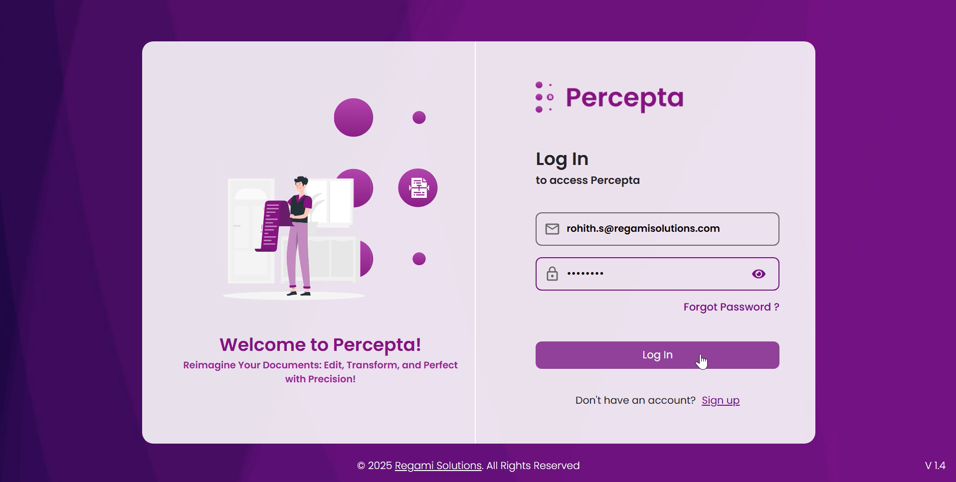 Enter Credentials