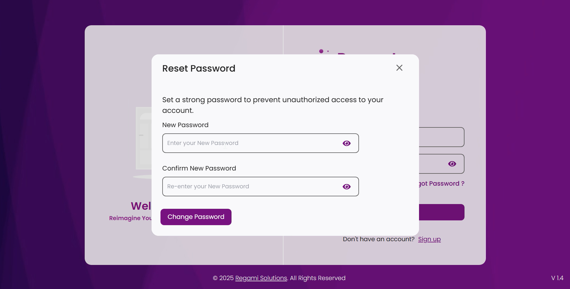 Enter New Password