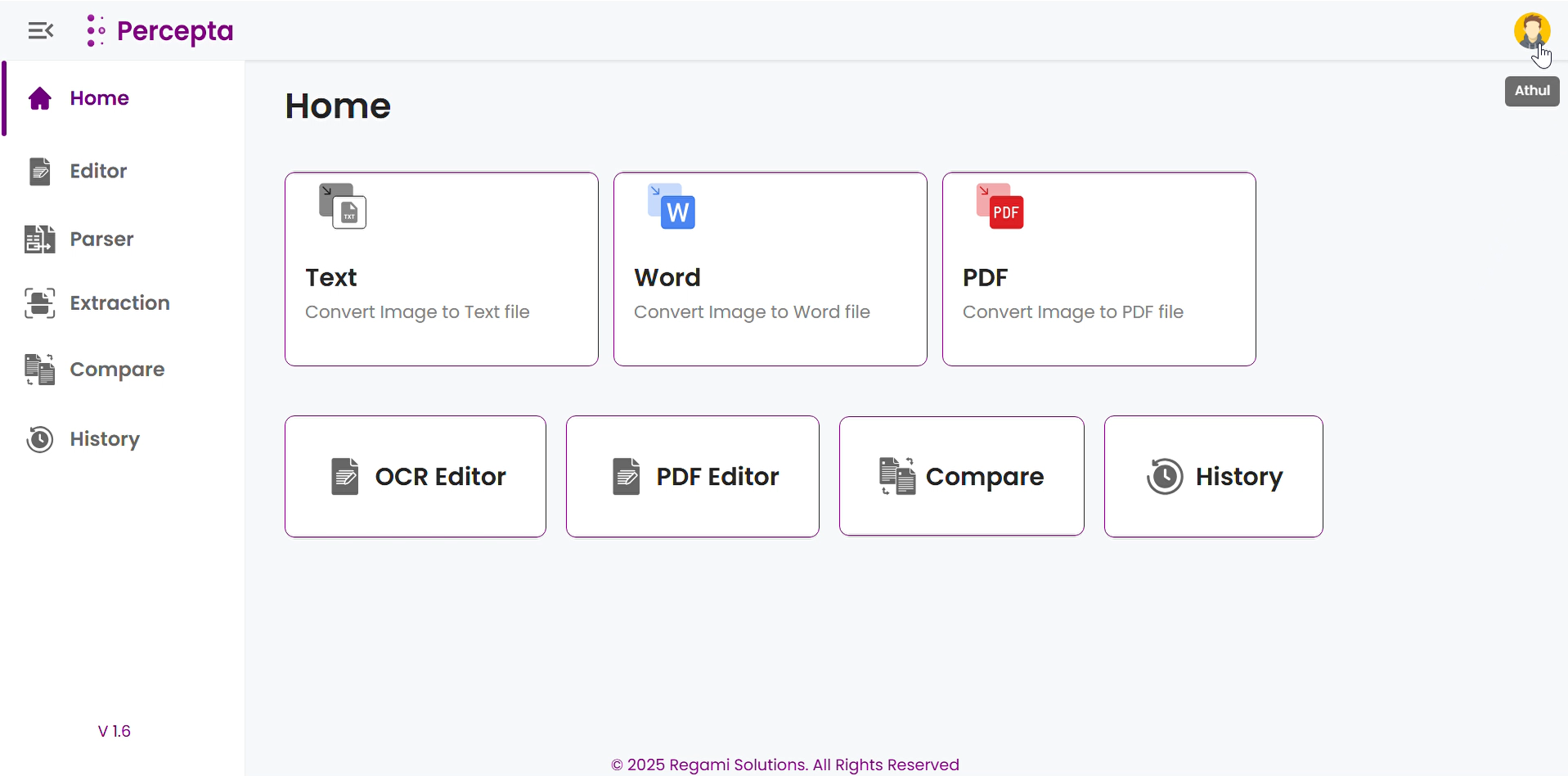 Dashboard Page