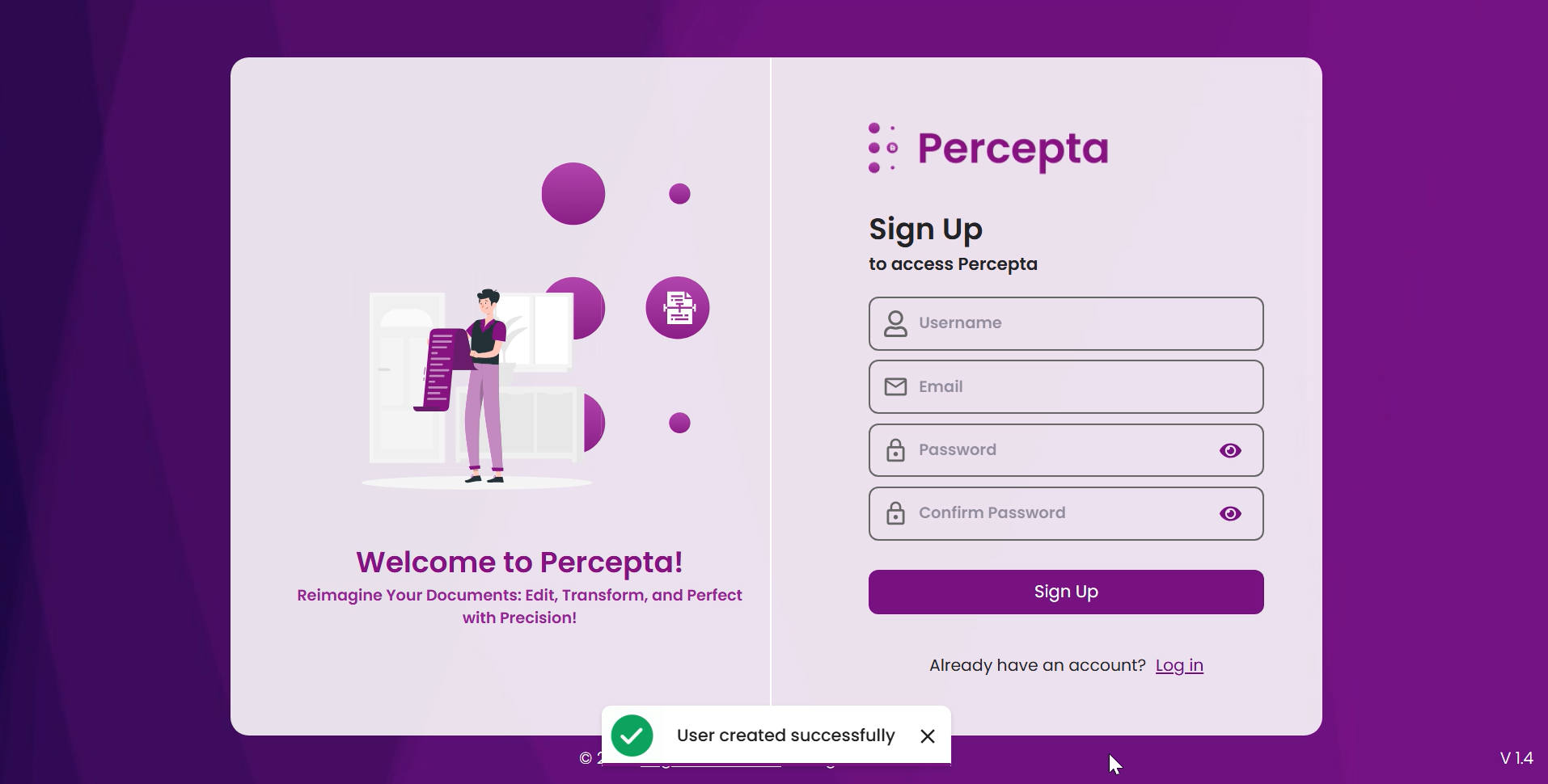 Create Account